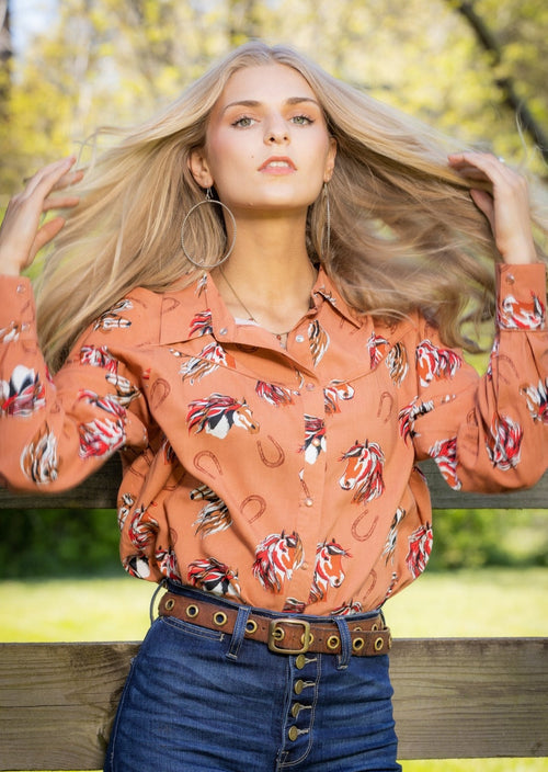 Shenandoah Pearl Snap Top