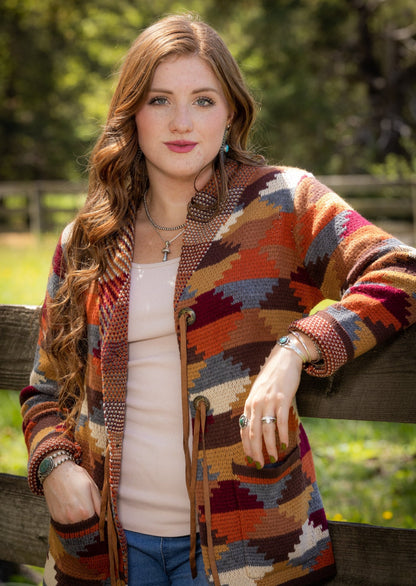 Annie Color-block Cardigan