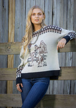 Load image into Gallery viewer, Calamity Jane Printed Sweater