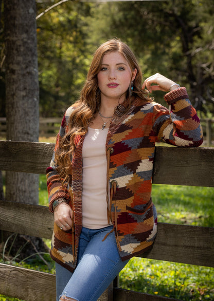 Annie Color-block Cardigan