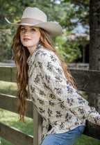 The Buckaroo Betty Pearl Snap Shirt