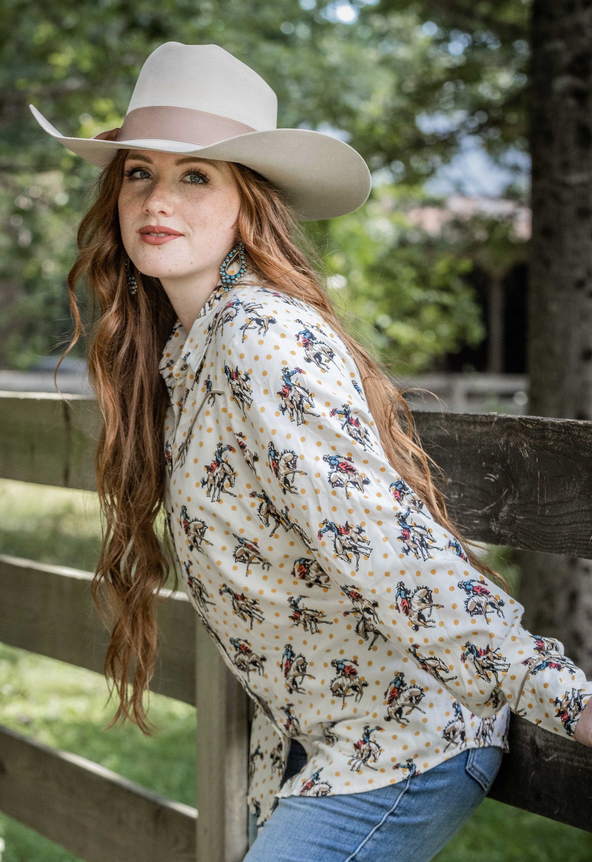 The Buckaroo Betty Pearl Snap Shirt