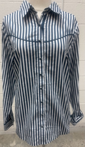 The Rail Stripe Pearl Snap