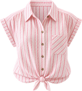 Prairie Pink Tie Shirt
