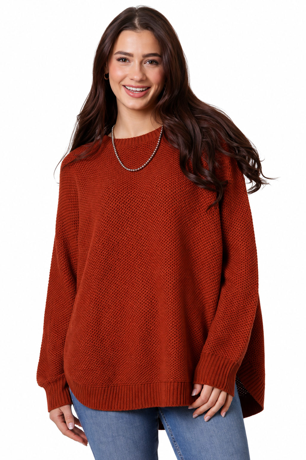 The Caroline Round Bottom Sweater