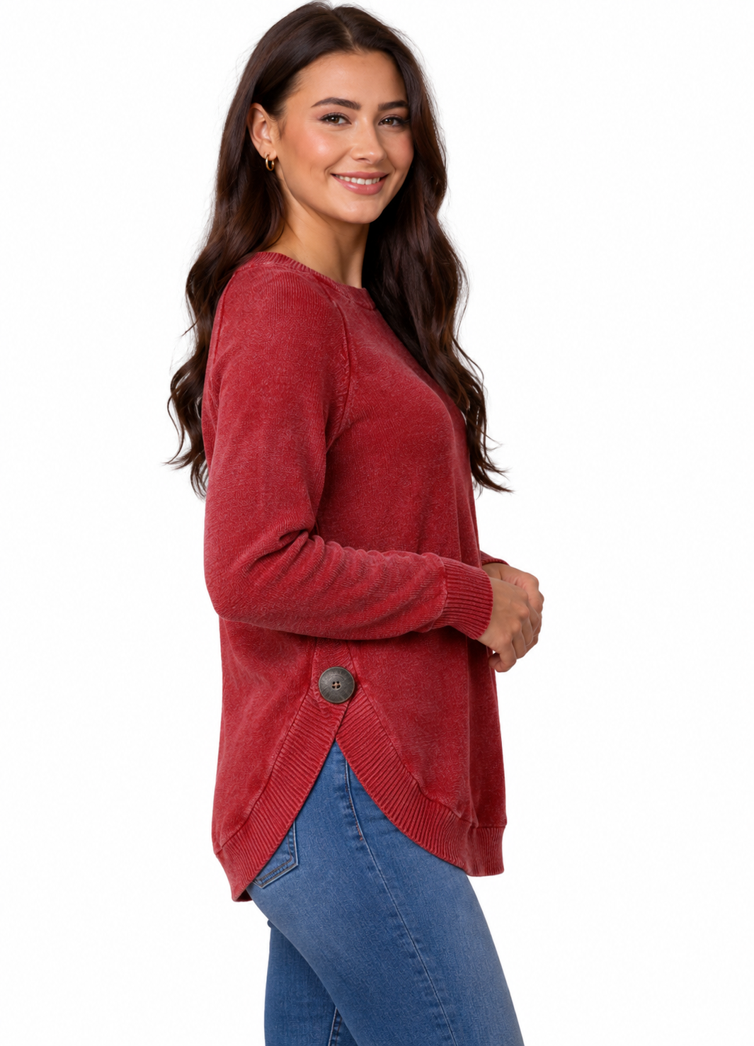 The Charlotte Garment Dyed Sweater