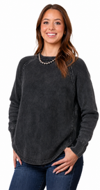 The Charlotte Garment Dyed Sweater