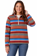 Ranch House Fleece – Canyon Stripe