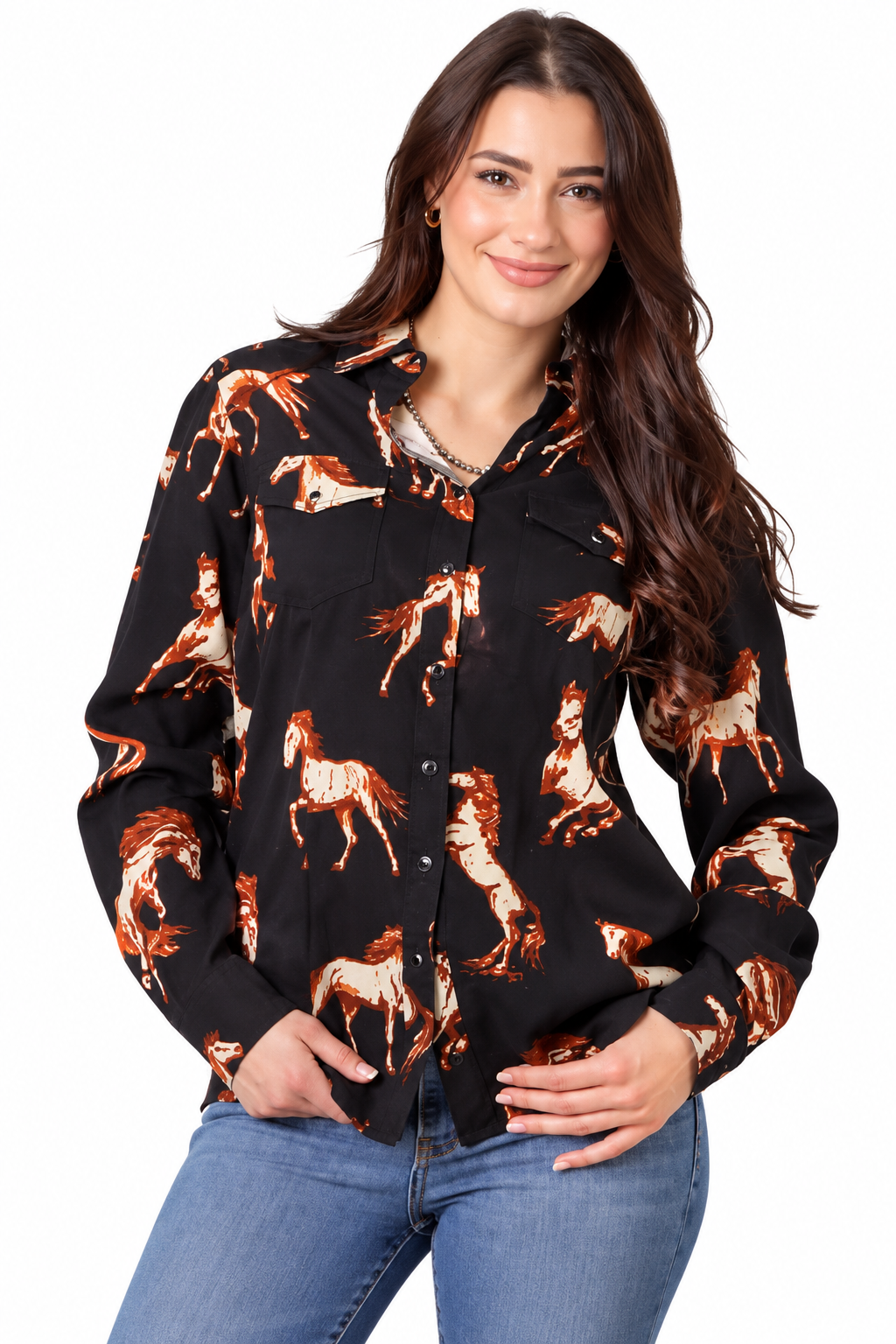 The Stunner Stallion Pearl Snap Shirt