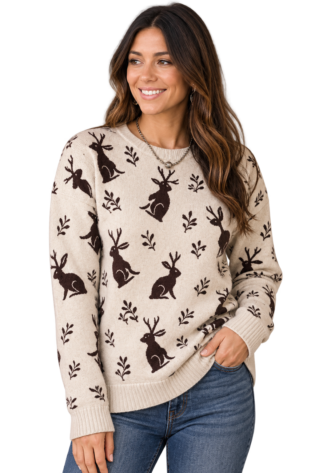 The Jackalope Scatter Sweater