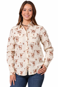 The Longhorn Pearl Snap Shirt