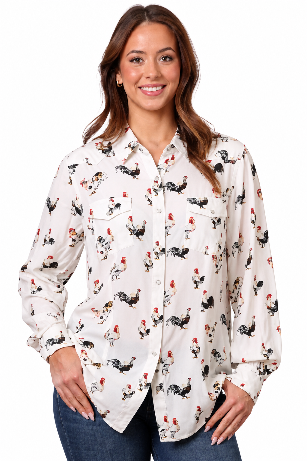 The OG Rooster Pearl Snap Shirt