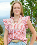 The Summer Gingham Top