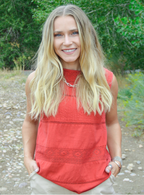 The Prairie Pintuck Top