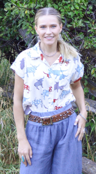 The Arty Longhorn Floral