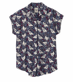 The Star-Spangled Hen Camp Shirt