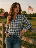 The Prairie Star Pearl Snap