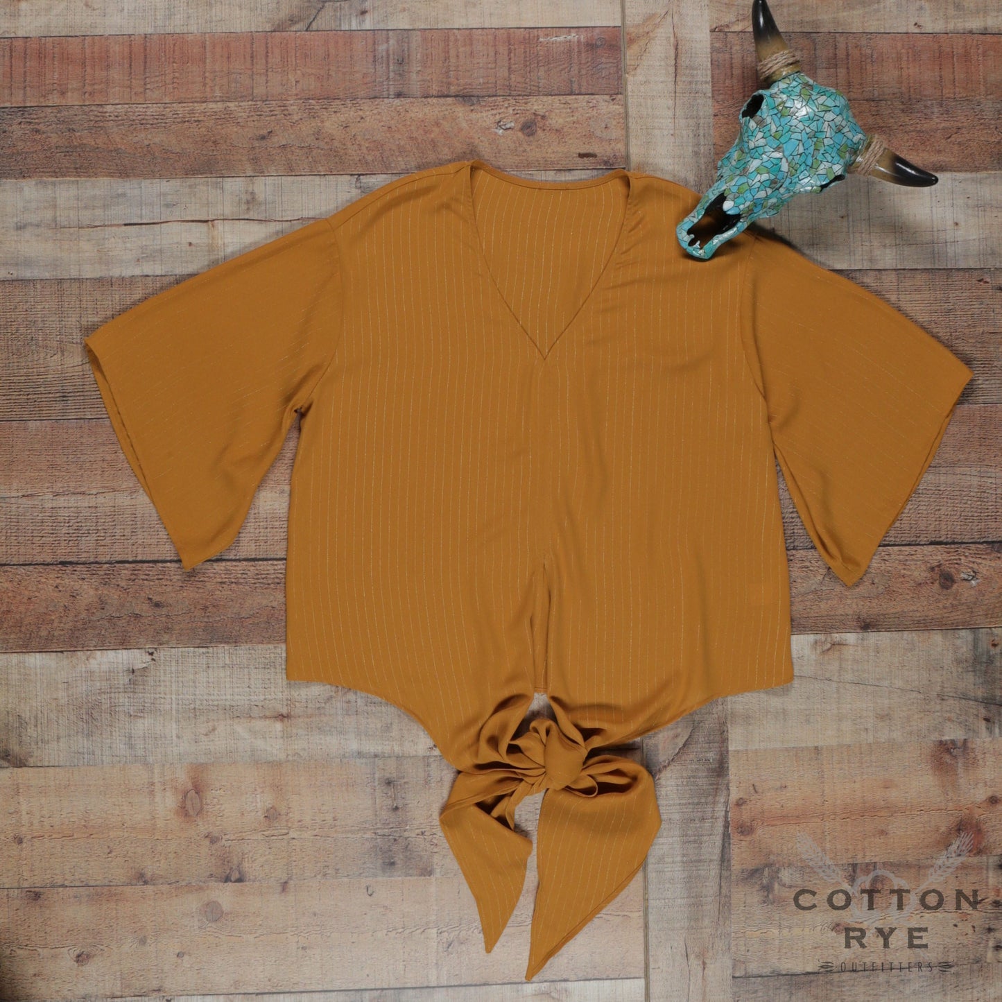 Kelci Tied Top