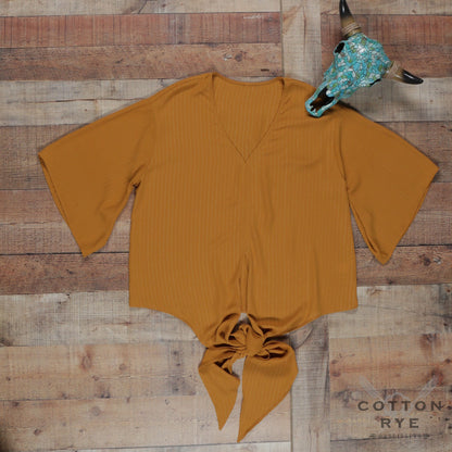 Kelci Tied Top