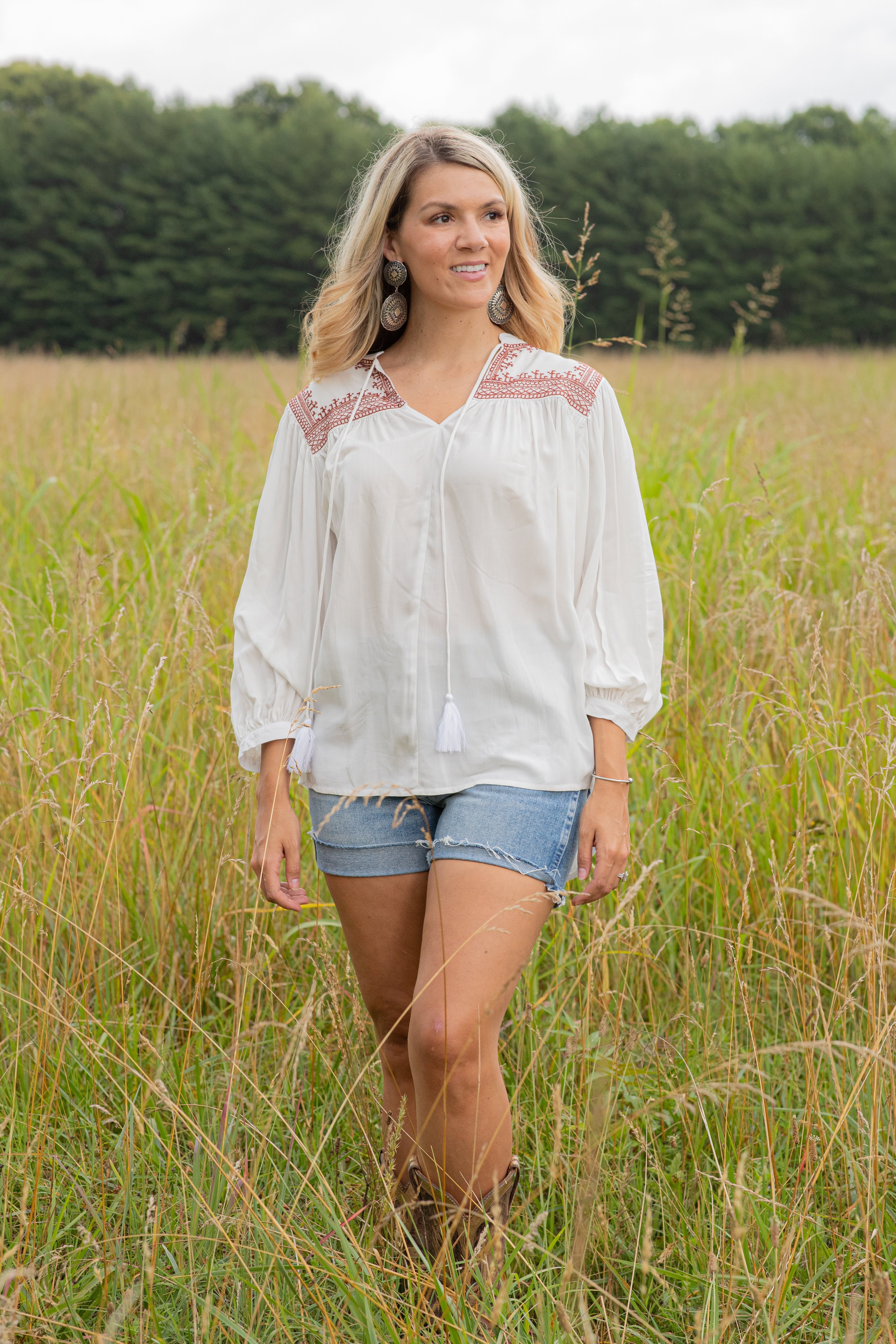 Kallie Flowy Long Sleeve